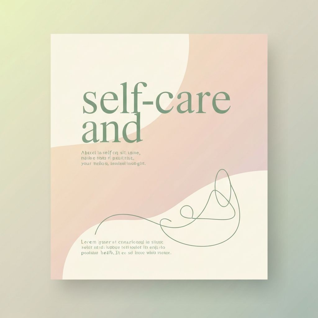 Post sobre autocuidado